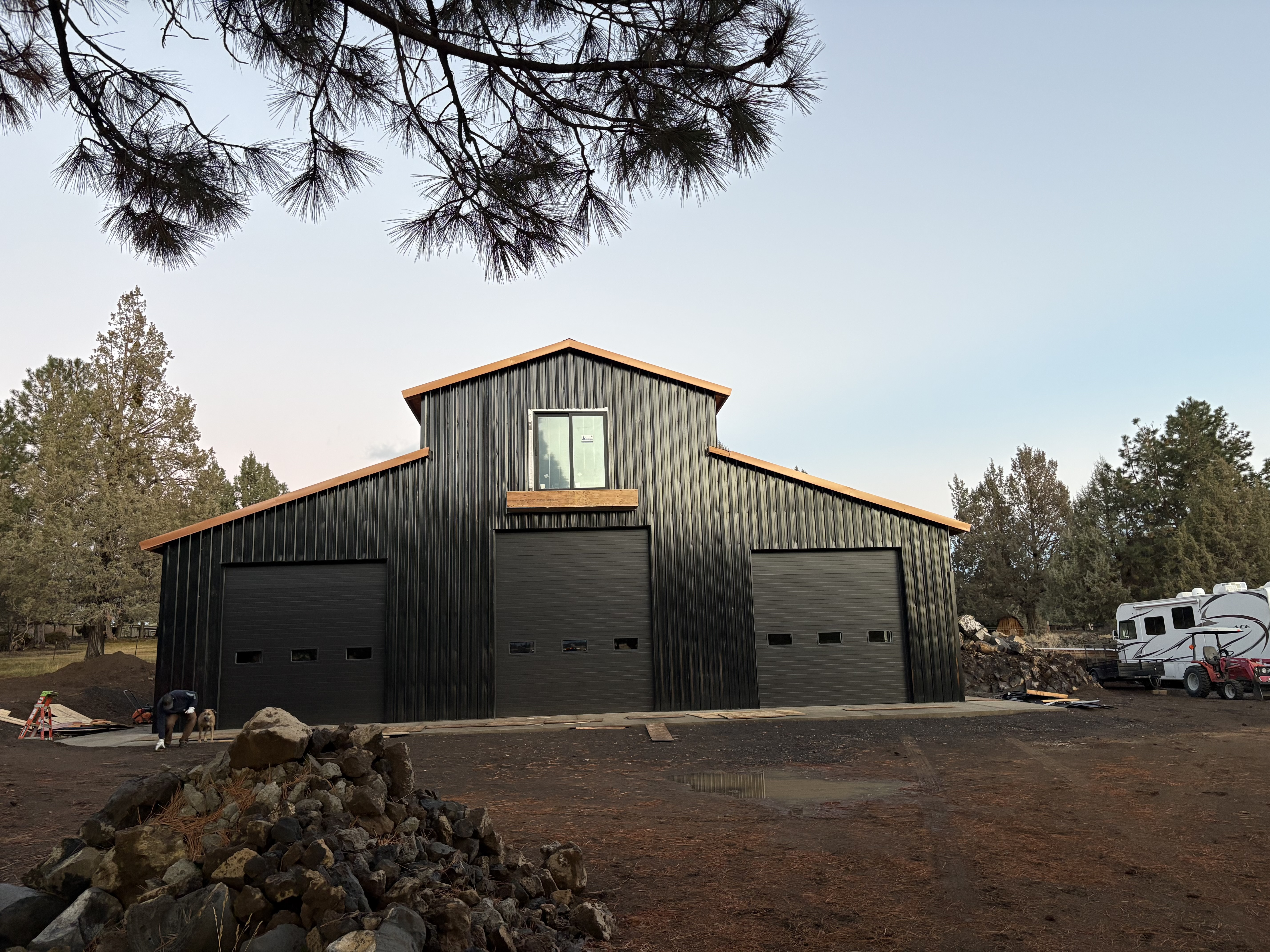 Mill Creek Metal — custom metal barn build